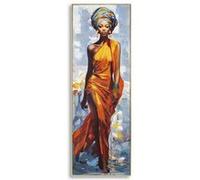 Tableau décoratif en toile Daphne 52 x 4.5 x 152 cm Multicolore G