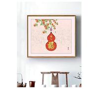 Tableau décoratif for compteur électrique, sans perçage, interrupteur caché, tableau suspendu, adapté aux restaurants(Color6,60x45cm)