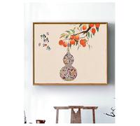 Tableau décoratif for compteur électrique, sans perçage, interrupteur caché, tableau suspendu, adapté aux restaurants(Color2,45x35cm)
