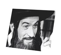 Tableau Décoratif Toile Imprimée Rabbi Jacob C Est Un Miracle Salomon Louis De Funes Film Francais (35 cm x 30 cm)