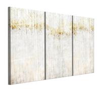 Tableau Decoration Murale - LUMASOUL - 5-1-3-0-2-2-10-3 - Moderne Motif - 3 parties - Beige - 90x60 cm