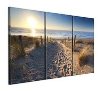 Tableau Decoration Murale - LUMASOUL - 5-2-5-0-2-2-10-3 - Éclectique Motif - 3 parties - Multicolore - 90x60 cm