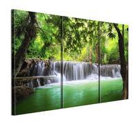 Tableau Decoration Murale - LUMASOUL - 5-2-6-0-2-2-10-3 - Éclectique Motif - 3 parties - Multicolore - 90x60 cm