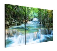 Tableau Decoration Murale - LUMASOUL - 5-2-7-0-2-2-10-3 - Éclectique Motif - 3 parties - Multicolore - 90x60 cm