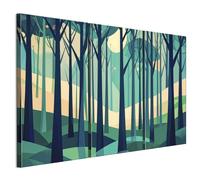 Tableau Decoration Murale - LUMASOUL - 5-4-1-0-2-2-10-3 - Moderne Motif - 3 parties - Multicolore - 90x60 cm