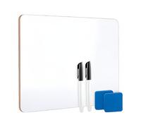 Tableau d'écriture compact double face pour enfants éducation et présentations professionnelles Panneau d'apprentissage interactif