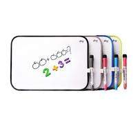 Tableau D'écriture En Plastique À Bord Souple 28x35cm,Petit Tableau Blanc Pour Enfants Suspendus Au Bureau,Pour Les Tuteurs,Panneau De Messages Magnétique,Bloc-Notes