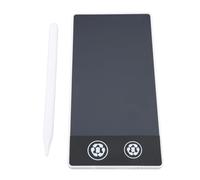 Tableau d'écriture LCD, Bloc de Dessin électronique Réutilisable de 6,5 Pouces, Lignes Fines, Miniature sans Blocage pour Le Bureau (White)