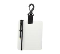 Tableau d'écriture sous- - Clip pivotant et Crayon | Le Tableau D'écriture Sous- Durable Comprend Un Crayon Attaché Et Un Clip Pivotant Pour La Communication Et Les Notes Su