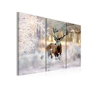 Tableau Deer in the Cold I-Taille L 120 x H 80 cm Imprimé