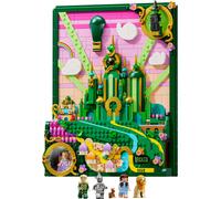 LEGO Wicked 75685 Tableau d’Emerald City - Set de Construction 3D pour Adulte - Maquette