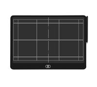 Tableau D'entraînement de Badminton LCD, Tableau Tactique Électronique de Tennis, Effacement/verrouillage en Un Clic, Facile À Transporter, pour Écoles/clubs/équipes(6)