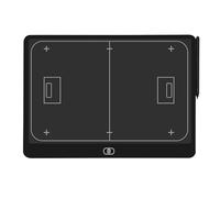 Tableau D'entraînement de Badminton LCD, Tableau Tactique Électronique de Tennis, Effacement/verrouillage en Un Clic, Facile À Transporter, pour Écoles/clubs/équipes(7)
