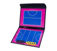 Tableau D'entraînement de Hockey sur Gazon, Kit de Tableau Magnétique Tactique avec Presse-papiers for Entraîneurs de Hockey avec Effaçable À Sec, Stylo Marqueur