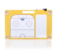 Tableau D'entraînement de Hockey sur Glace, Planche D'entraînement De Balle De Hockey sur Glace, avec Stylo, Peut Contenir des Feuilles de Papier, Adapté à L'entraînement Quotidien(Large)