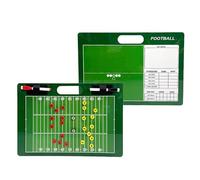 Tableau D'entraînement de Rugby, Tableau Blanc Effaçable à Sec pour Entraîneurs de Rugby, avec Stylo et Pièces D'échecs Magnétiques, Utilisation Double Face, pour l'entraînement