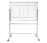 Tableau D'entraînement de Volleyball, Tableau Tactique Volleyball Magnétique, Relevable et Rotatif à 360°, Matériau Robuste, Disponible Double Face, for L'entraînement