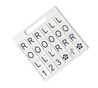 Tableau d'entraînement Solo Mahjong, aide à la formation stratégique à 24 emplacements, outil d'apprentissage du Mahjong solo, tableau d'arrangement de tuiles portable, accessoire de jeu puzzle éducat