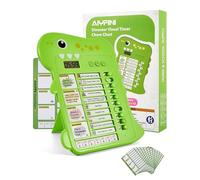 Tableau des corvées dinosaures pour enfants avec minuterie visuelle - Tableau de planification quotidienne et de récompense pour les tout-petits, garçons et filles, TDAH et autisme, outils de gestion