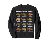 Tableau des Dinosaures blindés - Ankylosaures et stégosaures Sweatshirt