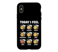 Tableau des émotions Today I Feel Bee pour Enfants Coque pour iPhone X/XS