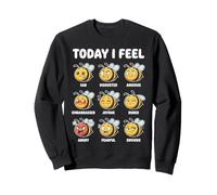 Tableau des émotions Today I Feel Bee pour Enfants Sweatshirt