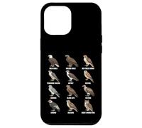 Tableau des espèces des Rapaces des Oiseaux de Proie Coque pour iPhone 12 Pro Max