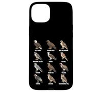 Tableau des espèces des Rapaces des Oiseaux de Proie Coque pour iPhone 15 Plus