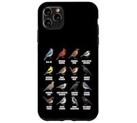Tableau des espèces d'oiseaux d'Amérique du Nord Coque pour iPhone 11 Pro Max