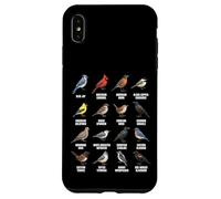 Tableau des espèces d'oiseaux d'Amérique du Nord Coque pour iPhone XS Max