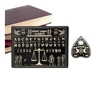 Tableau des Esprits,Outils De Divination En Bois,Table Pour Parler Avec Les Esprits - pour les Adolescents et les Étudiants pour la Maison et le Salon pour Halloween et les Fêtes de Vacances