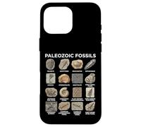 Tableau des fossiles du Paléozoïque Amoureux des Sciences de la paléontologie Coque pour iPhone 16 Pro Max