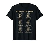 Tableau des Insectes des espèces de coléoptères T-Shirt