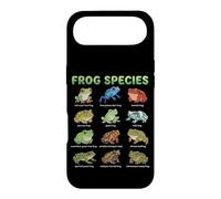 Tableau des Noms d'espèces de Grenouilles pour Enfants, Guide d'apprentissage Grenouilles Mignonnes Coque pour iPhone Air