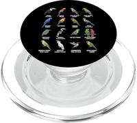 Tableau des Oiseaux tropicaux Guide d'ornithologie des espèces d'oiseaux PopSockets PopGrip pour MagSafe