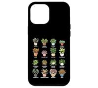 Tableau des Plantes d'intérieur à Feuillage Guide botanique Amateurs de Plantes Coque pour iPhone 12 Pro Max