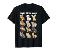 Tableau des Renards du Monde De La Faune Renard Fennec T-Shirt