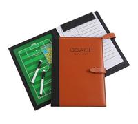 Tableau des Tactiques de Football du Jour de Match, Soccer Magnetic Coaching Board, Conception Pliable, Double Face, Facile à Transporter, pour la Planification Stratégique