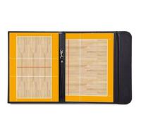 Tableau des tactiques d'entraînement, Tableau tactique for entraîneurs avec marqueurs et stylo for joueurs, taille 53 x 32 cm(Volleyball)