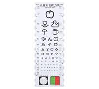 Tableau Des Yeux Standard Pour Enfants, Tableau De Test Visuel À Accrocher Au Mur Pour La Clinique À Domicile
