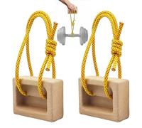 Tableau d'escalade portable - Renforcement de la prise en main portable et entraînement de force - Fingerboard d'escalade en bois | Pour entraînement à la maison mur porte extérieure
