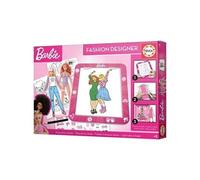 Educa - Tableau Design Barbie, Atelier de stylisme Barbie Fashion Designer et Fais défi ler tes Looks avec des FI gurines Barbie sur Le Podium du défi lé de Mode. A partir de 5 Ans (19825)