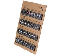 Tableau d'évaluation diamant 4C - Présentoir à bijoux en acrylique avec support en acier inoxydable