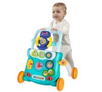 Tableau d'Éveil Détachable, Jouet d'Activité et de Développement,Marcheur D'apprentissage Assis-Debout, Apprentissage de la Marche, Cadeau Bébé Dès 9 Mois - 40 * 32 * 40.5 cm-vert