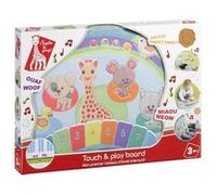 Tableau d'éveil interactif multifonctions - VULLI - Sophie la girafe - 6 bruits d'animaux - 6 mélodies - Piano