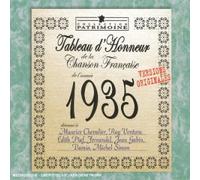 Tableau d'honneur de la Chanson française de l'année 1935