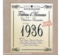 Tableau d'honneur De La Chanson française de l'Année 1936