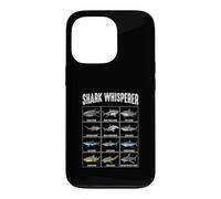 Tableau d'identification des espèces de Requins Whisperer Shark Coque pour iPhone 13 Pro