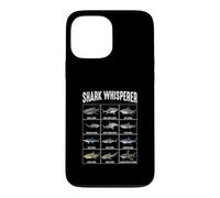 Tableau d'identification des espèces de Requins Whisperer Shark Coque pour iPhone 13 Pro Max