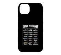 Tableau d'identification des espèces de Requins Whisperer Shark Coque pour iPhone 14 Plus